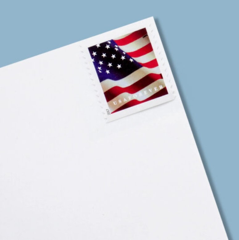 2017 U.S Flag Forever First Classe Stamps