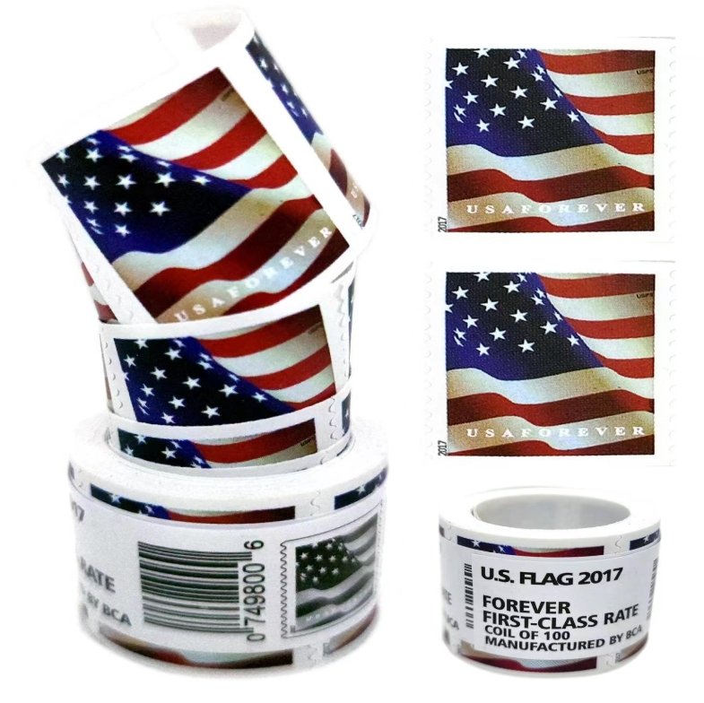 2017 U.S Flag Forever First Classe Stamps
