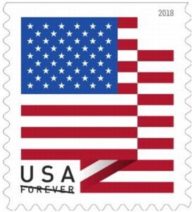 Flag 2018-Rolls of 100 stamps