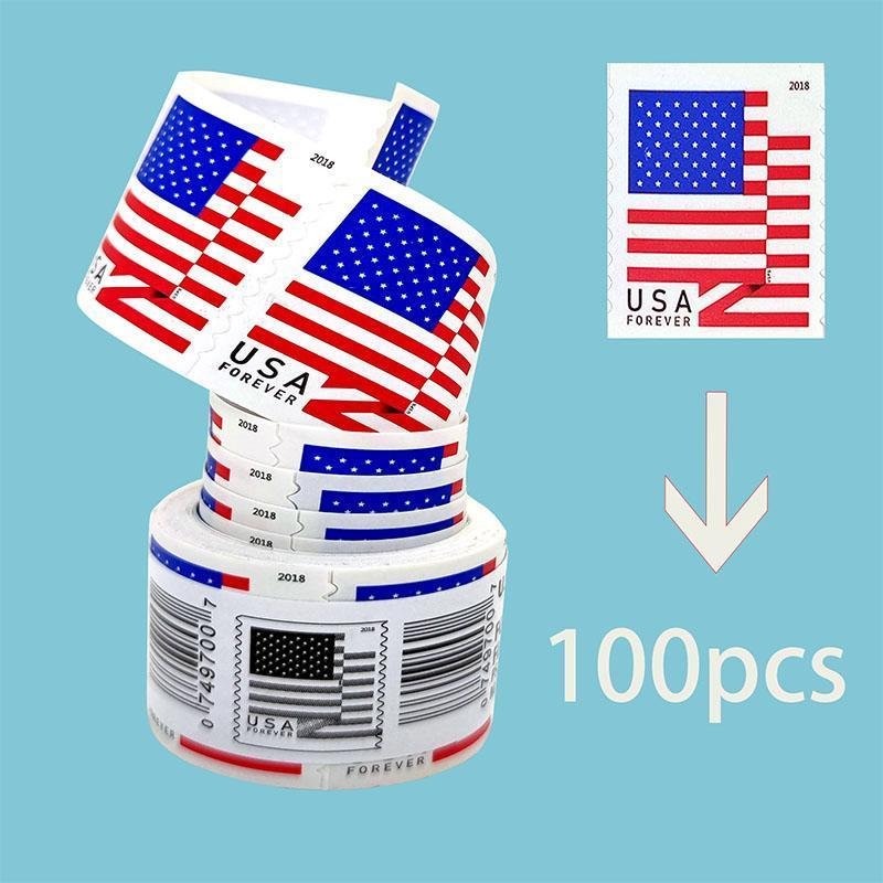 Flag 2018-Rolls of 100 stamps