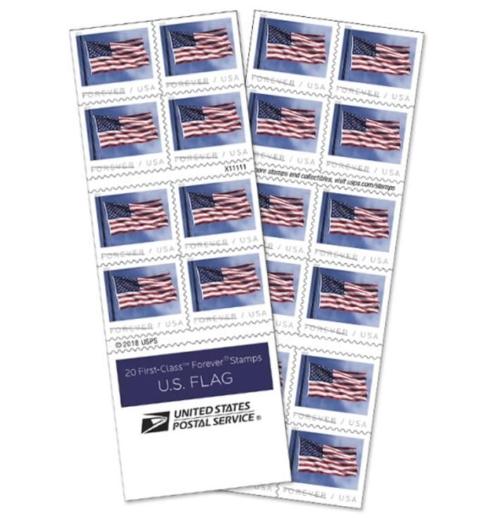 Flag 2019-Booklets of100 stamps