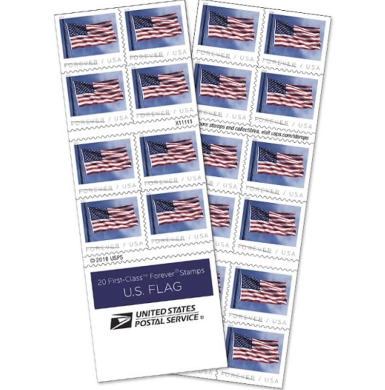 Flag 2019-Booklets of100 stamps