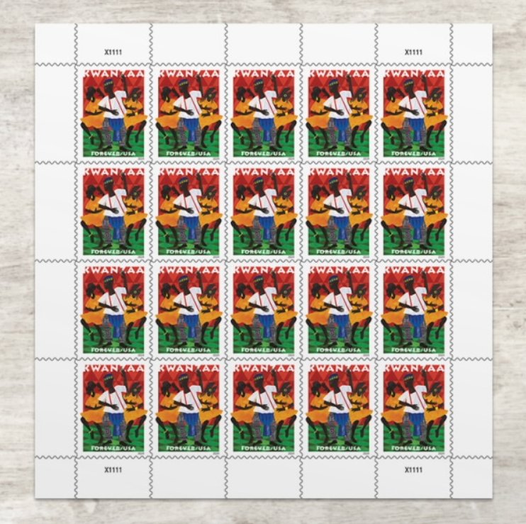 2024 Stamps Kwanzaa Forever Stamps - Image 4