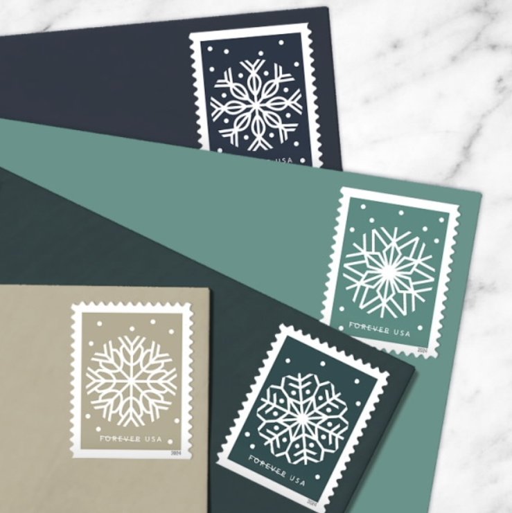 2024 Stamps Winter Whimsy Forever Stamps