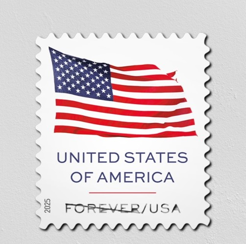 2025 flag Forever Stamps new postage stamp